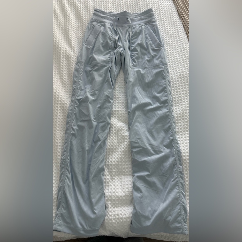 lululemon athletica Light Blue Straight Leg Pants